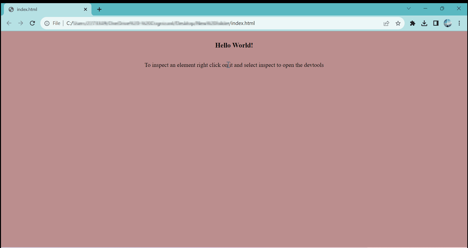 Debugging in Google Chrome Browser