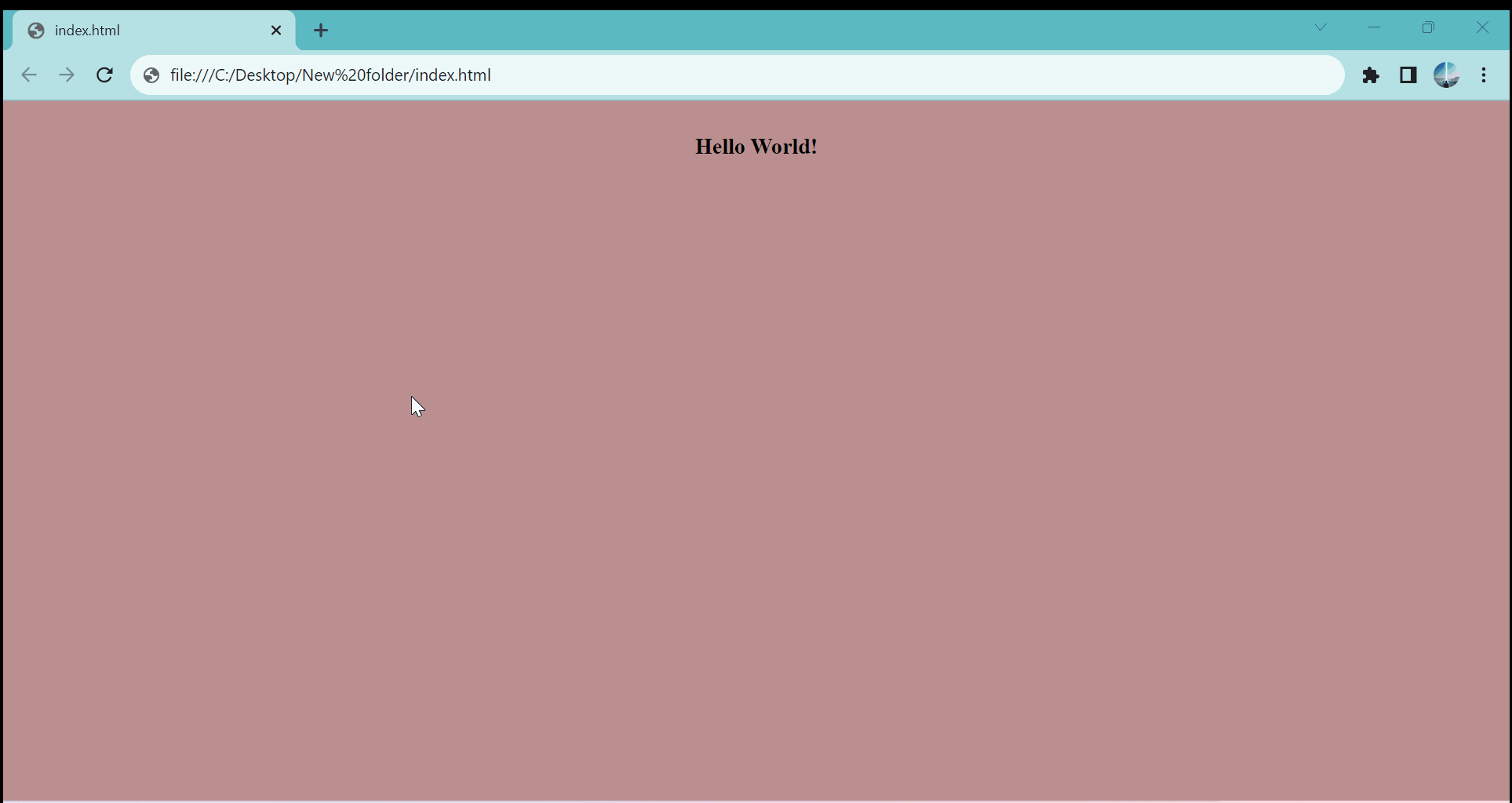 Debugging in Google Chrome Browser