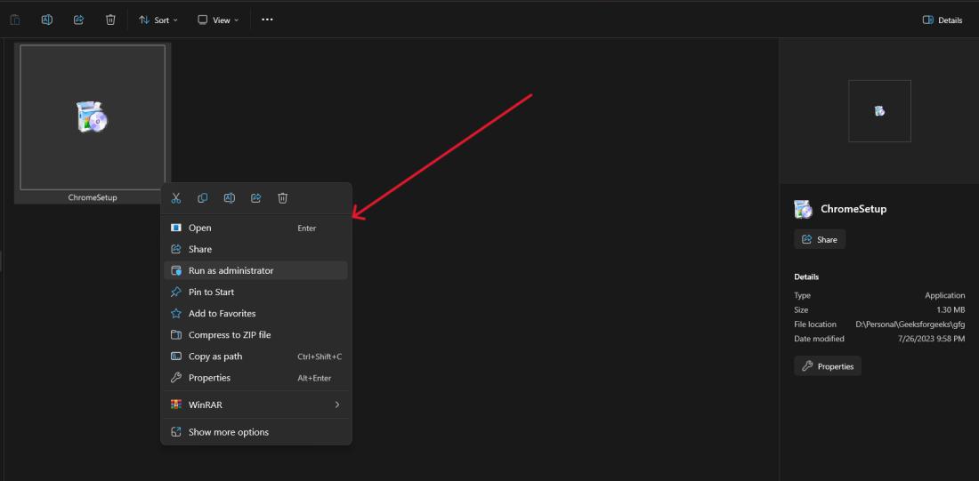 Executable File Format .exe Extension