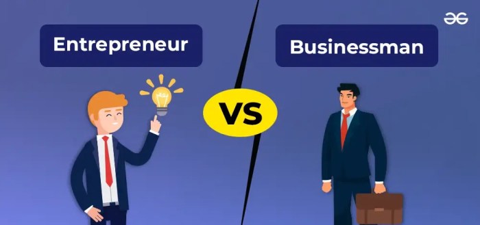 Bedanya pengusaha dan wirausaha