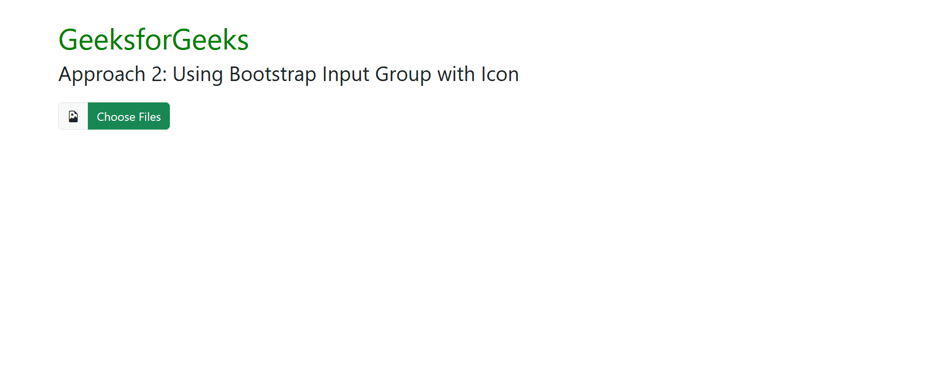 How to Create Custom Input File with Bootstrap 5 ?