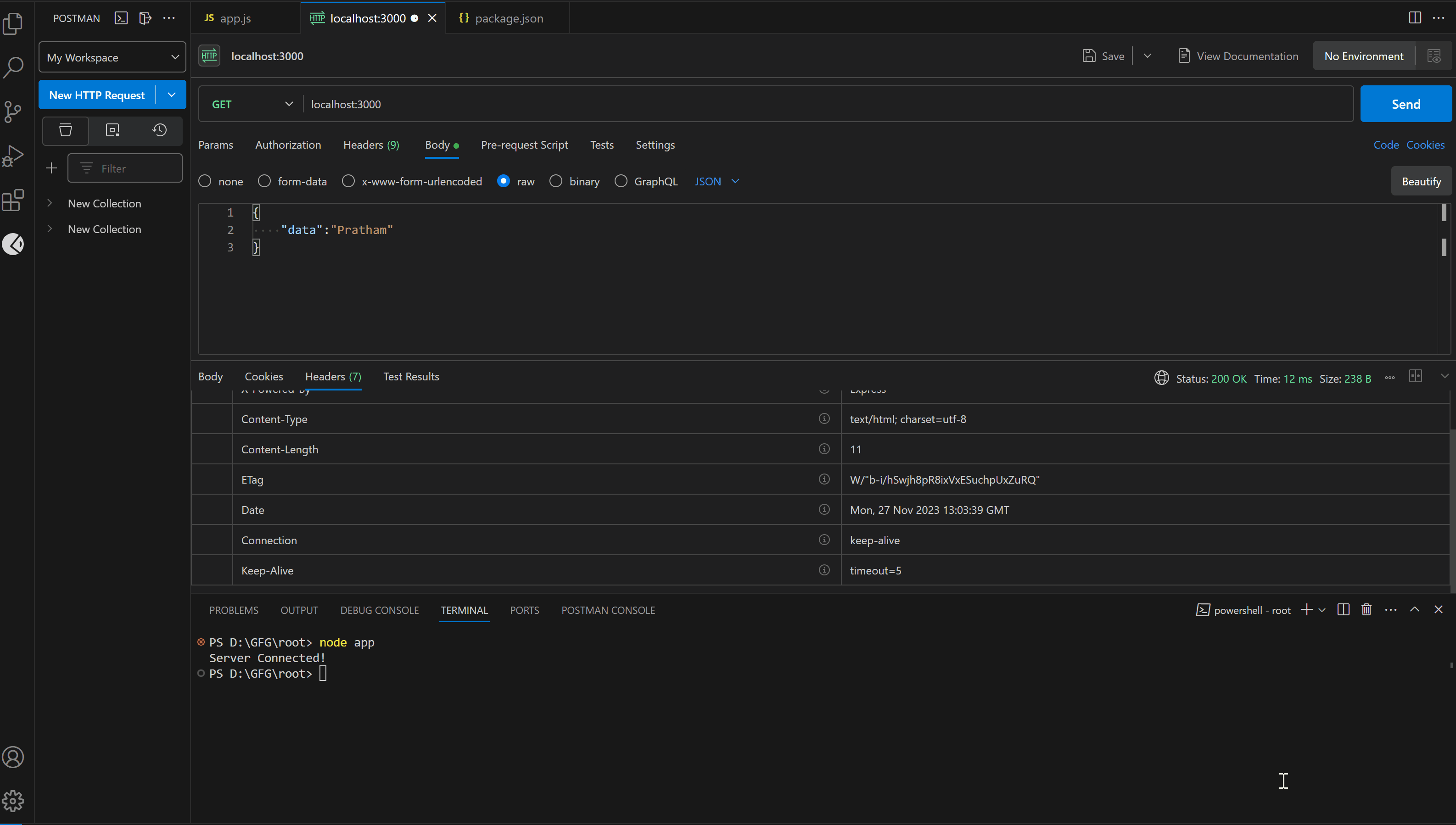 How to Update value with put in Express/Node JS ?