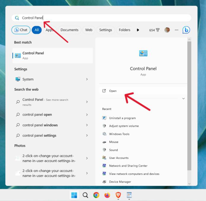 How to Open Control Panel on Windows 11?