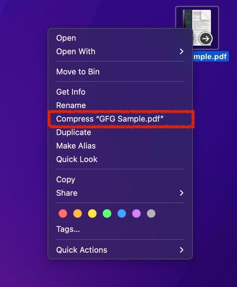 How to Compress Files and Folders to Zip in Mac?