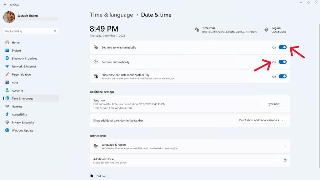 How to Change the Time in Windows 11 Step by Step