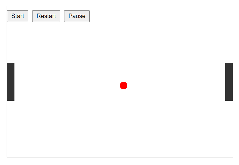 Ping Pong Game using React