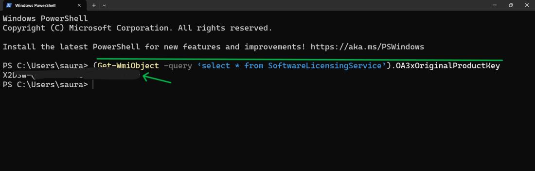 How to Find a Windows 11 Product Key? - GeeksforGeeks