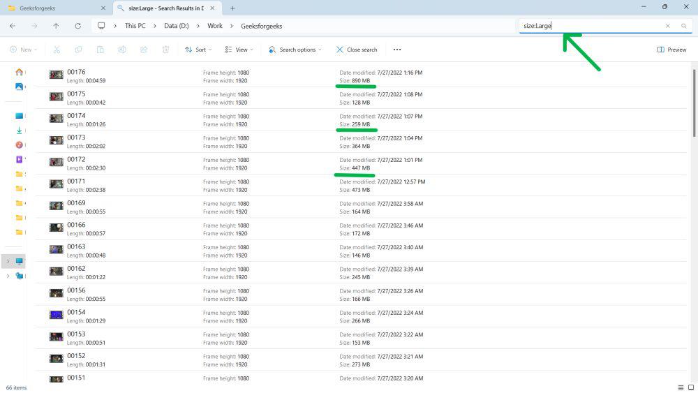 3 Easiest Ways to Find Large Files on Windows 11