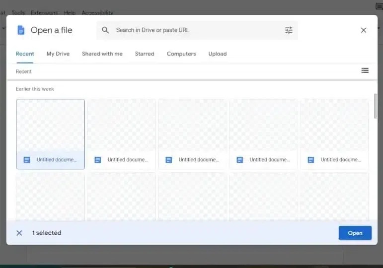How To Delete Google Docs Document