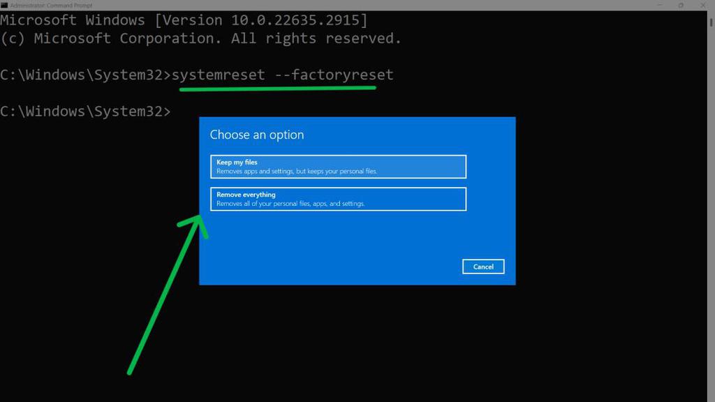 How to Factory Reset a Windows 11 PC