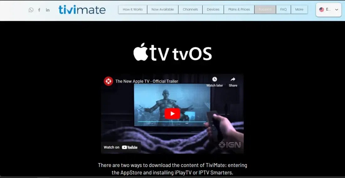 Top 8 IPTV Apps for Apple TV in 2024 [Free & Paid Apps]