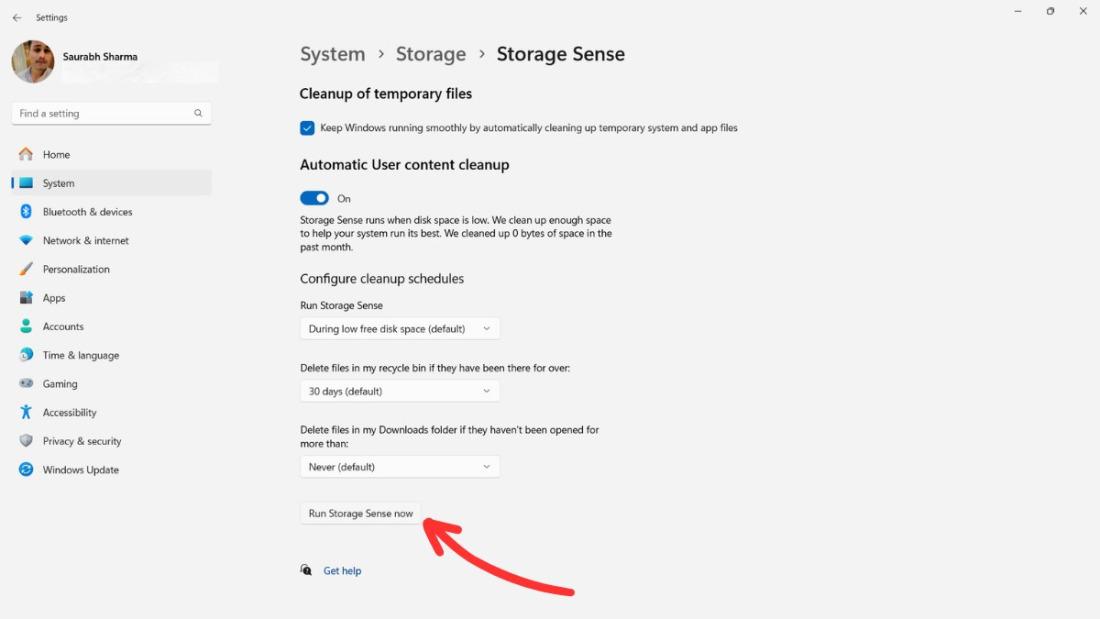 How to Automatically Delete Old Files in Windows 11?