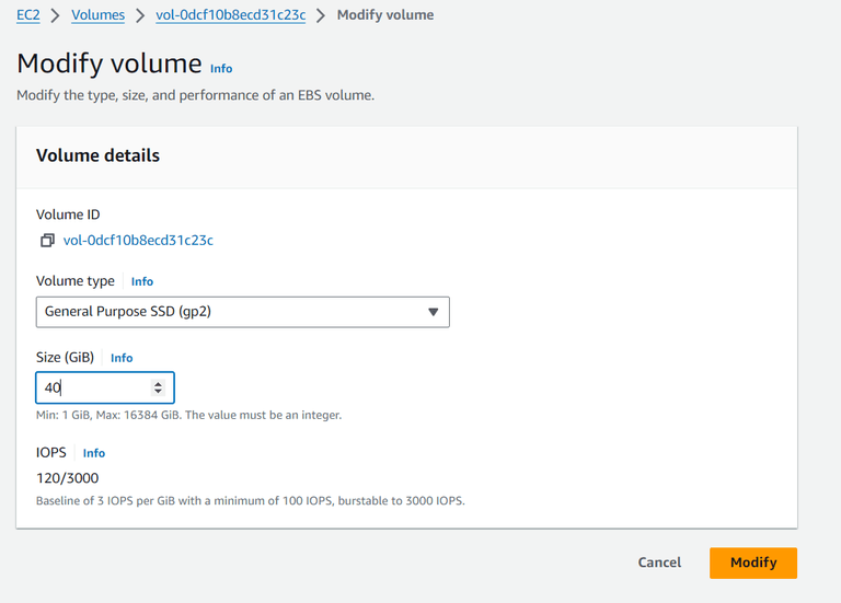 How To Increase The Storage Of EC2 Instance ?