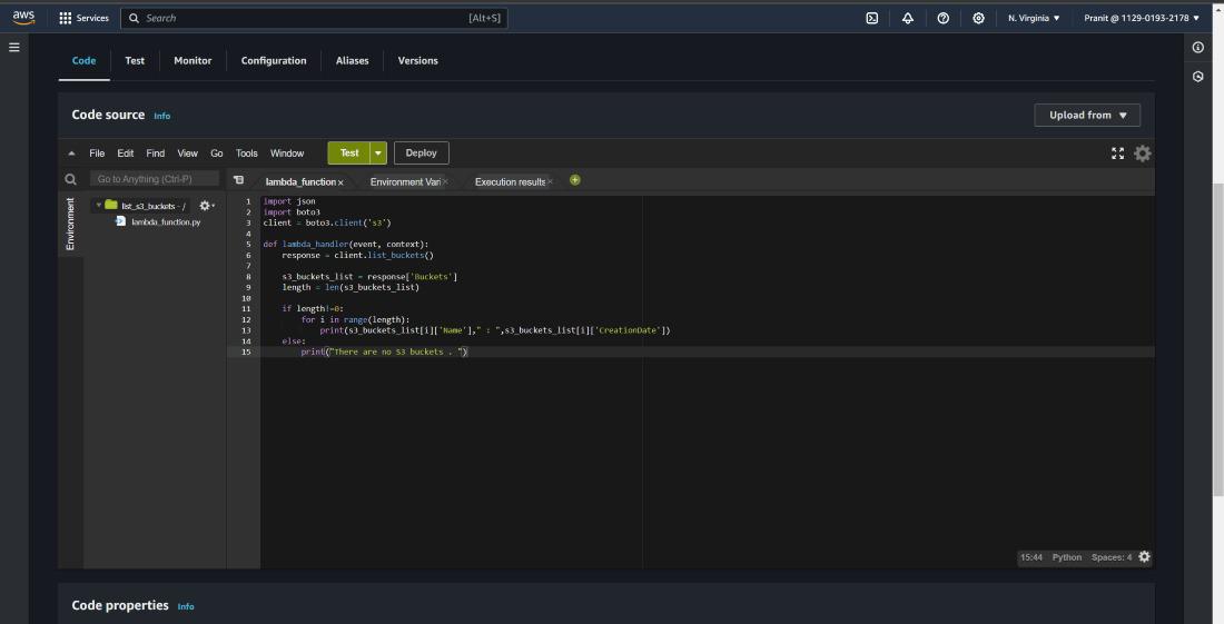 How To List S3 Buckets With Boto3 ?