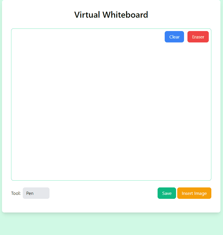 How to Create Virtual Whiteboard using JavaScript and Tailwind
