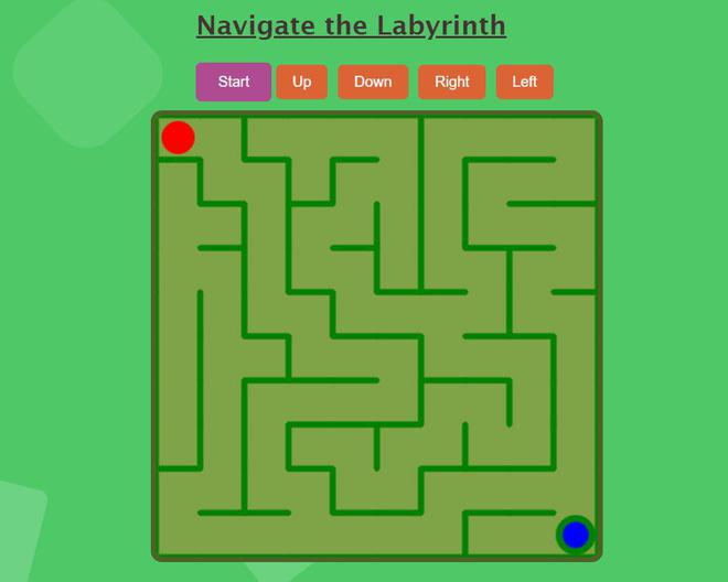 Navigating the Labyrinth A Maze Generator Game Using HTML CSS