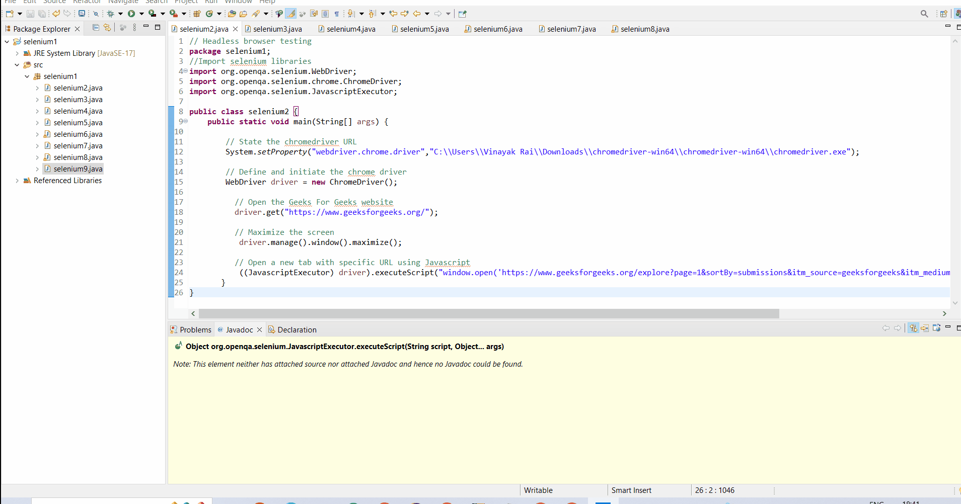 How to open a new tab using Selenium Driver in Java?