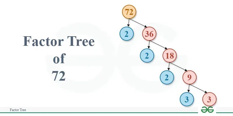 Factor Tree | GeeksforGeeks