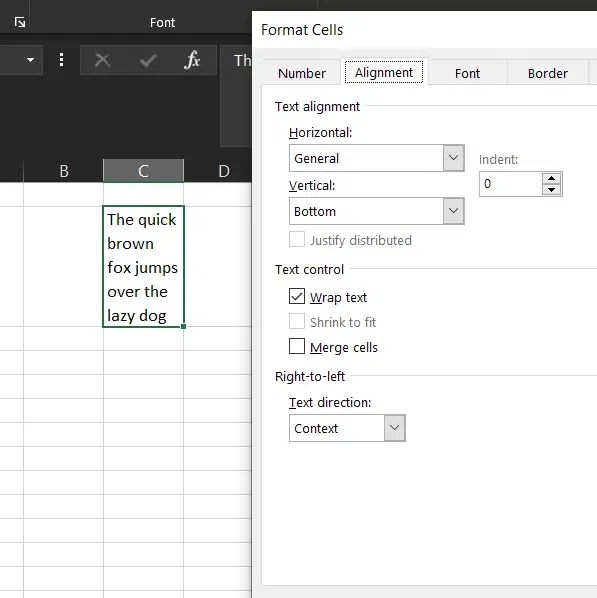 How to Wrap Text in Excel In 2 Easy Steps