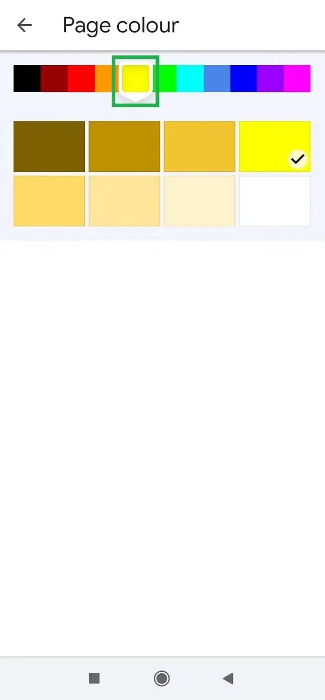 How to Change Page Color in Google Docs