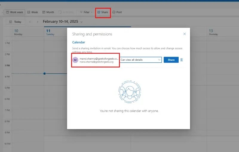 How to Share Outlook Calendar Step by Step Guide