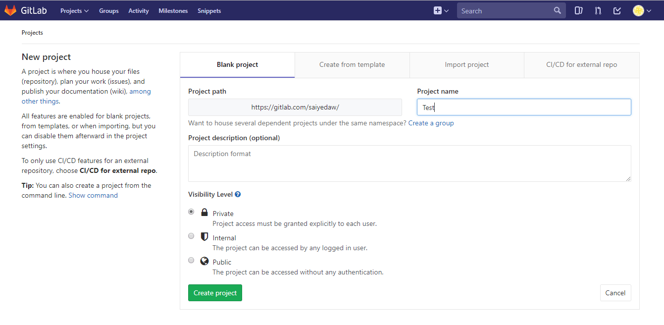 Setup GitLab Repository On Windows 10