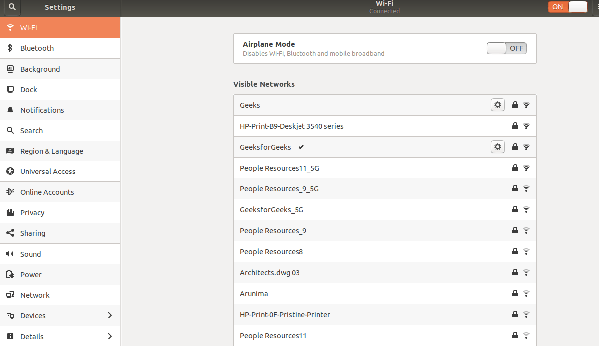 Creating and Configuring WiFi Hotspot in Ubuntu