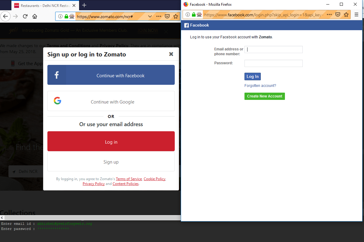 How to access popup login window in selenium using Python