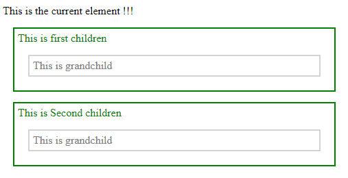 jQuery children() with Examples