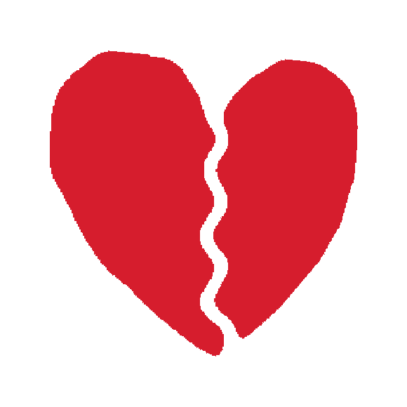 Sad Broken Heart Sticker by imoji for iOS & Android GIPHY