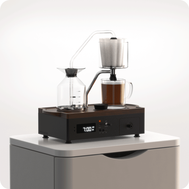 Barisieur Grande 2Cup Coffee & Tea Alarm Clock Indiegogo