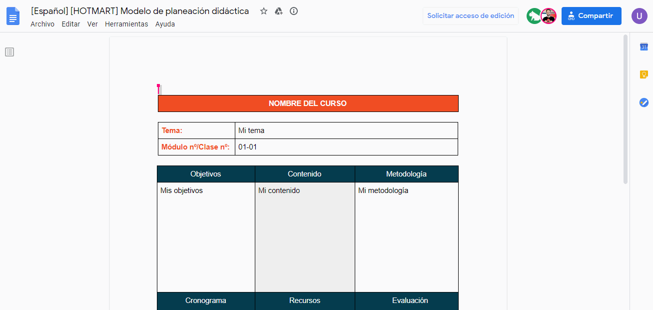 Educación y Tecnología Cómo hacer un plan de lección