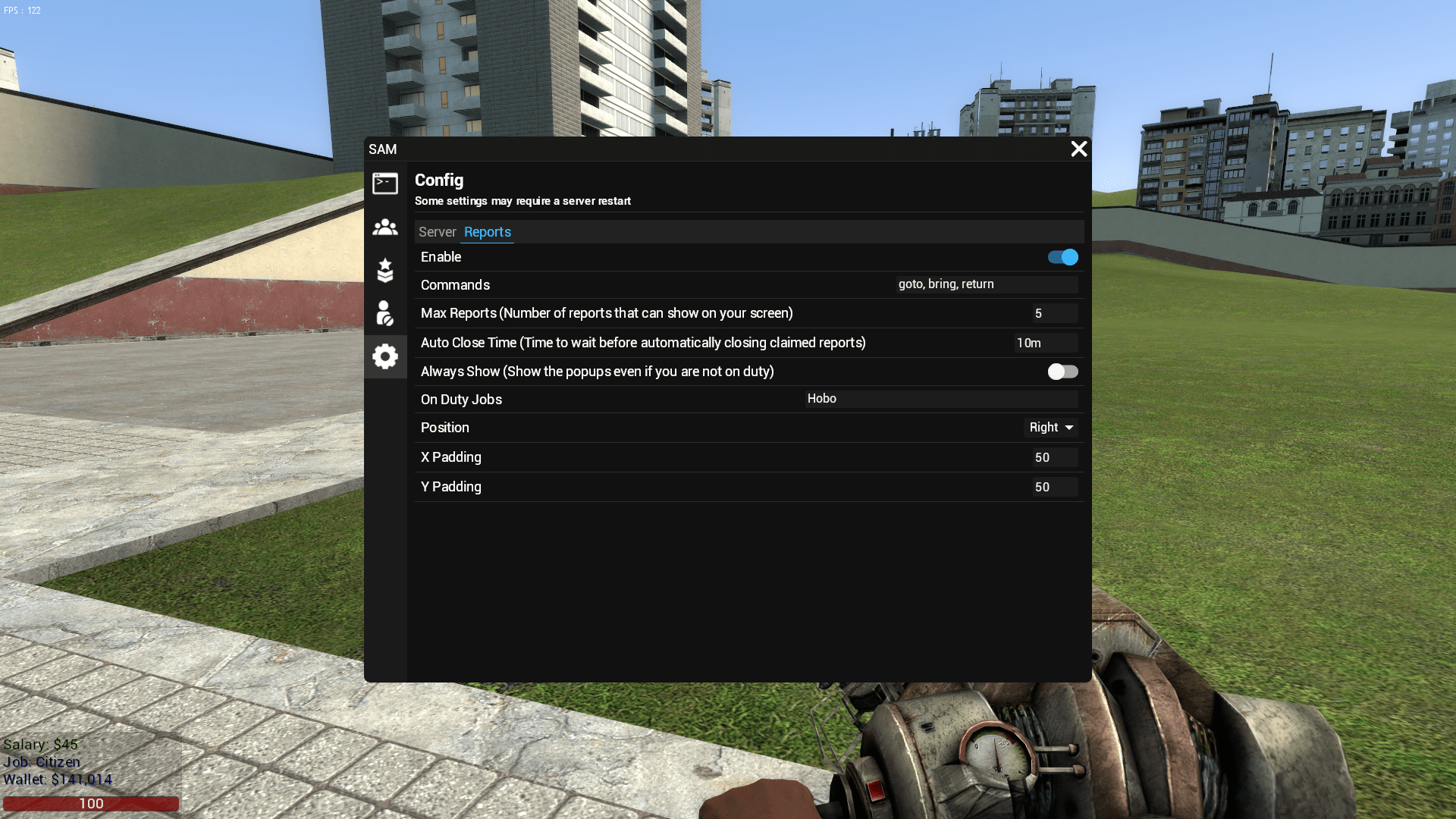 Sam | Admin Mod #1 · Gmodstore