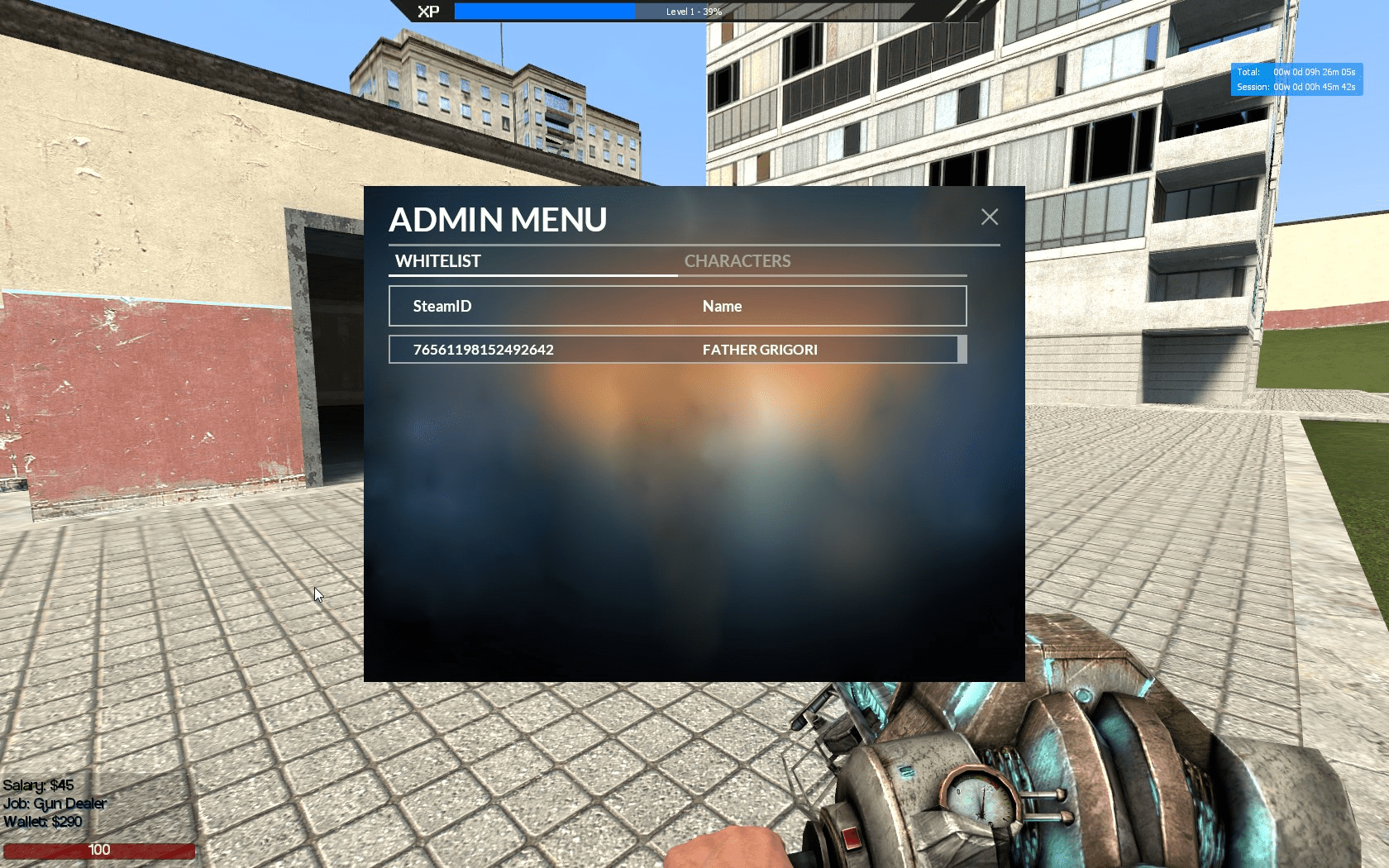 Voidchar - Character System For Roleplay · Gmodstore