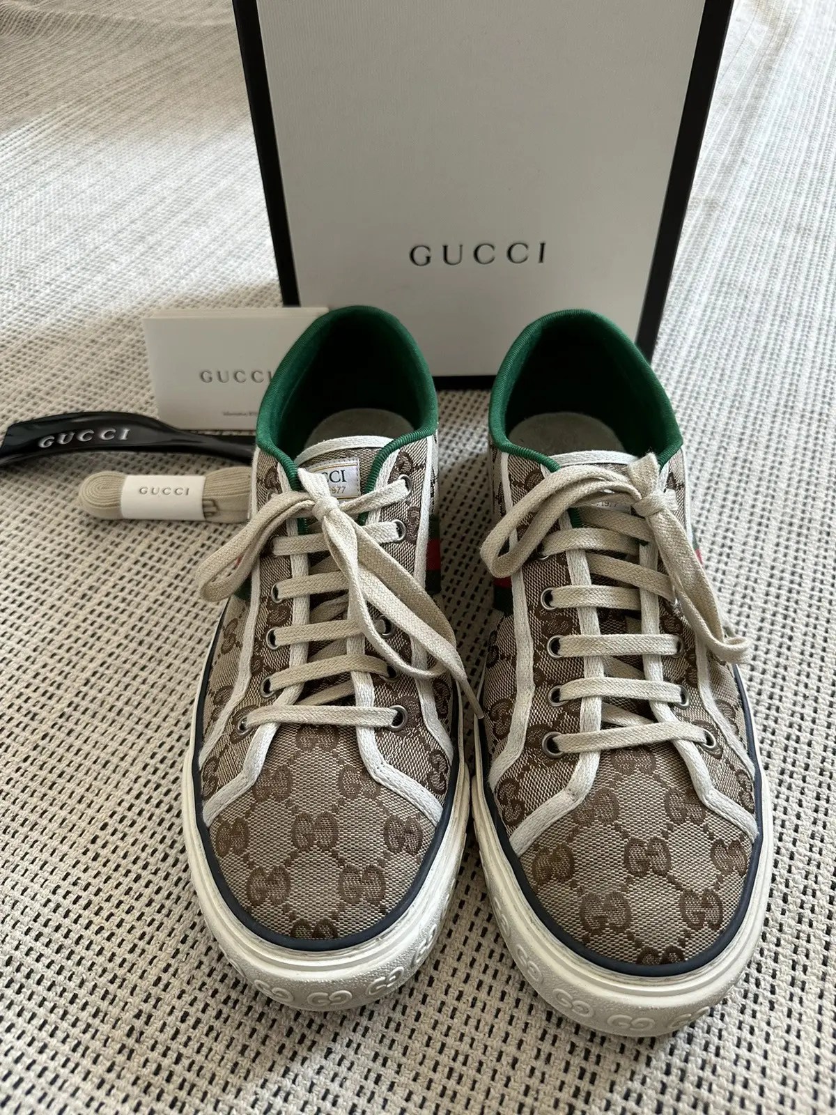 Gucci Mens Gucci tennis shoes Grailed