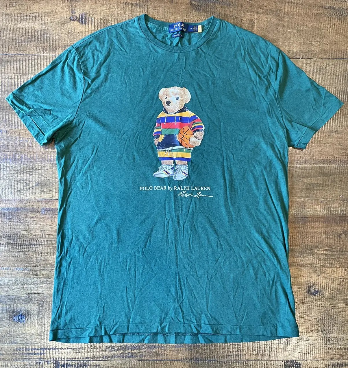 Polo Ralph Lauren Classic Fit Polo Bear Jersey Graphic TShirt Grailed