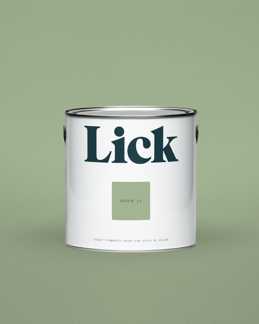 Green 14 Muted Green Paint Matt Emulsion Paint Lick
