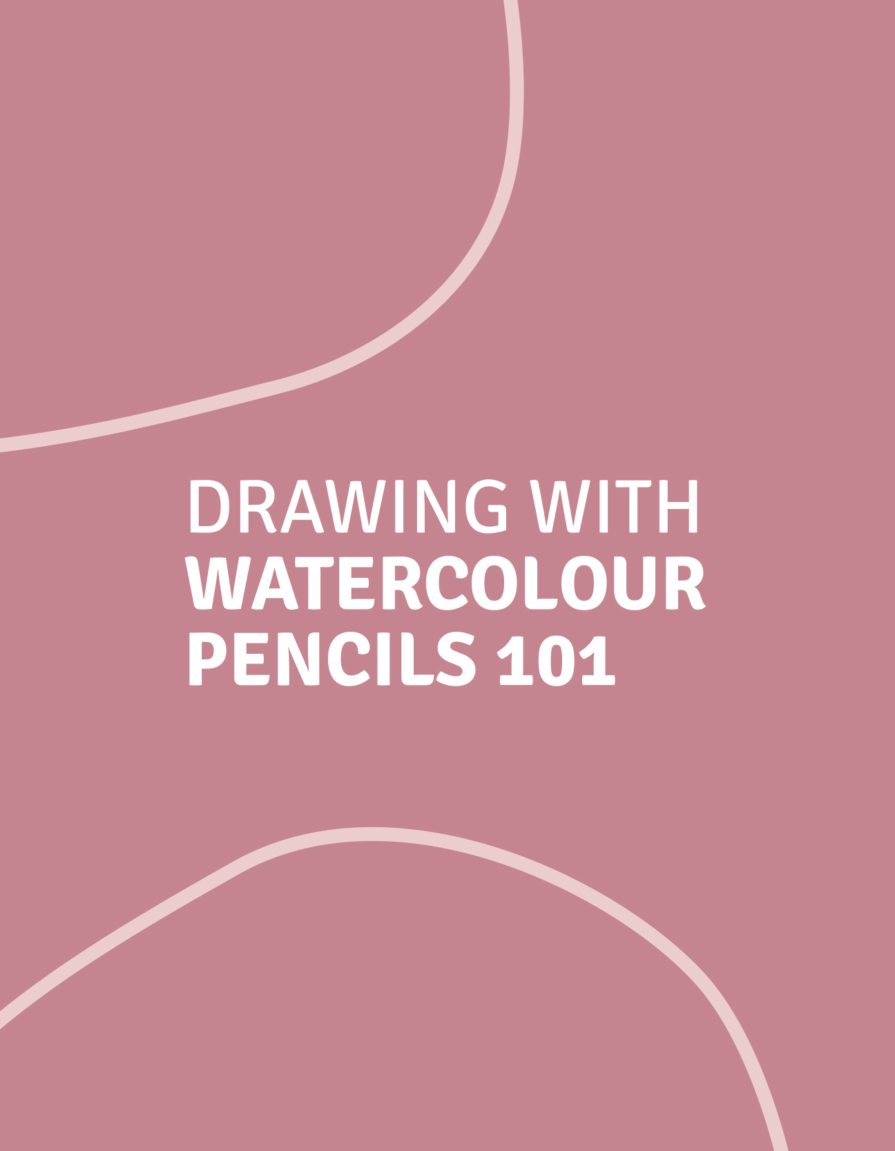 Drawing with watercolour pencils 101 Vaessen Creative