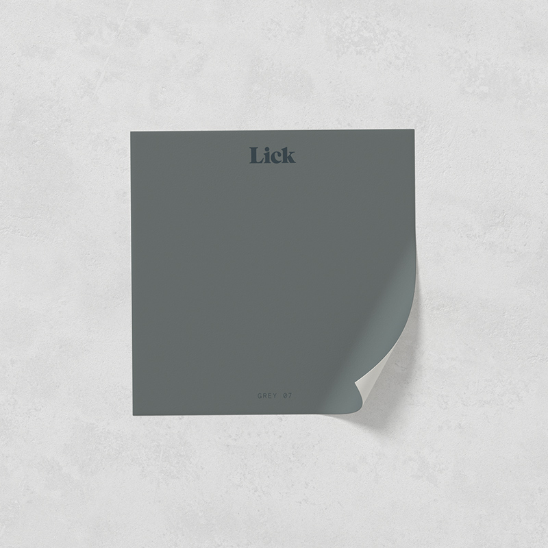 Grey 07 Dark Green Grey Paint Paint Sample Lick