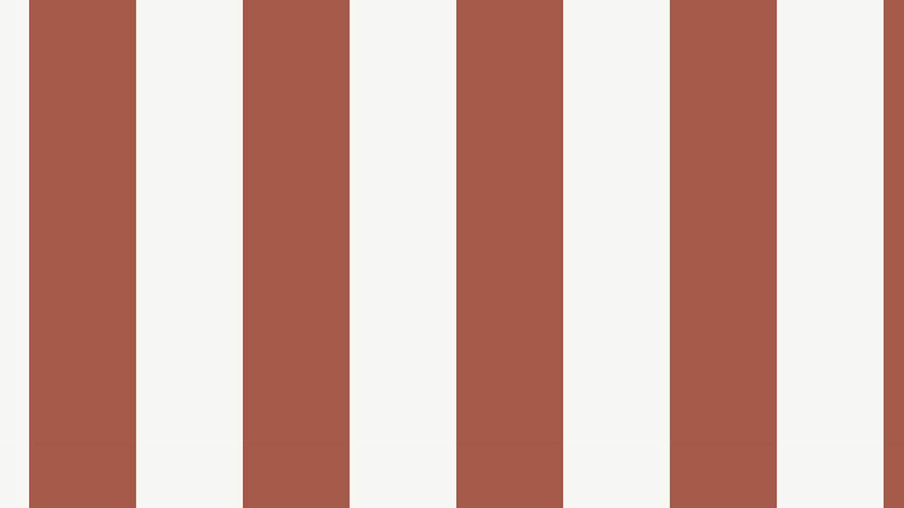 Painted Stripe 03 Red and White Striped Wallpaper Lick