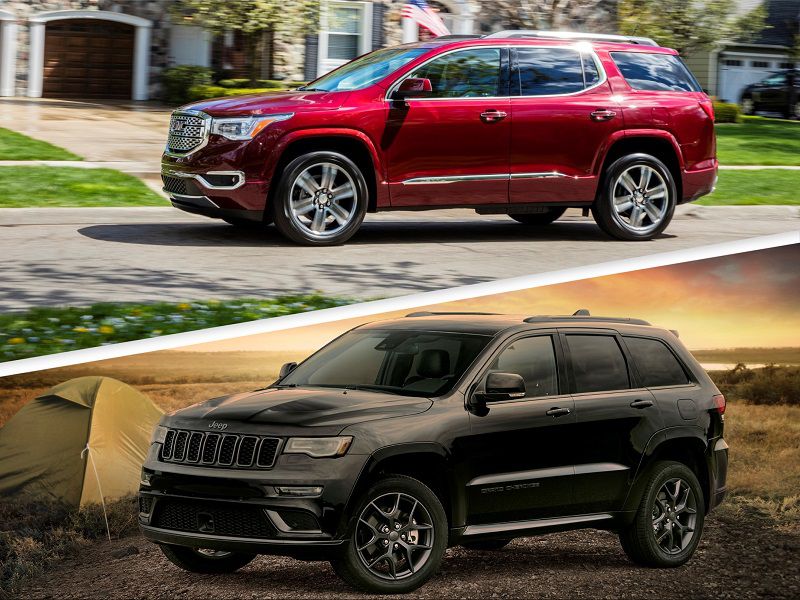 2019 Jeep Grand Cherokee vs. 2019 GMC Acadia Which is Best? Autobytel
