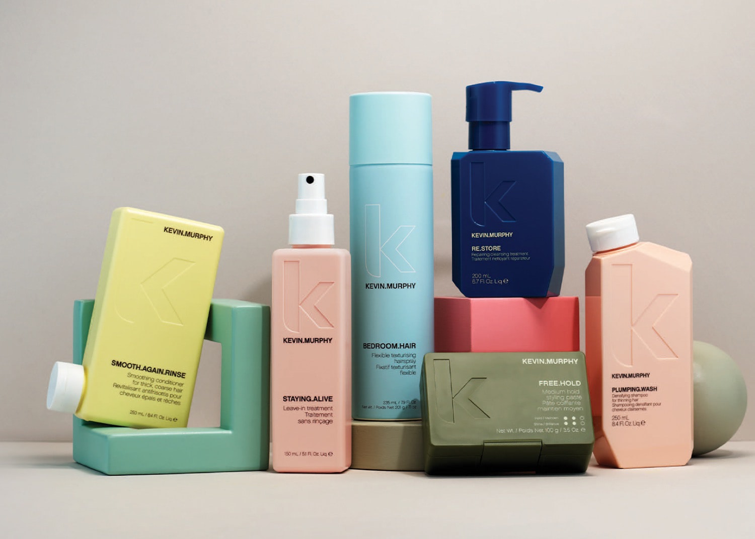 Kevin.Murphy Hair Products with HighTech Formulation