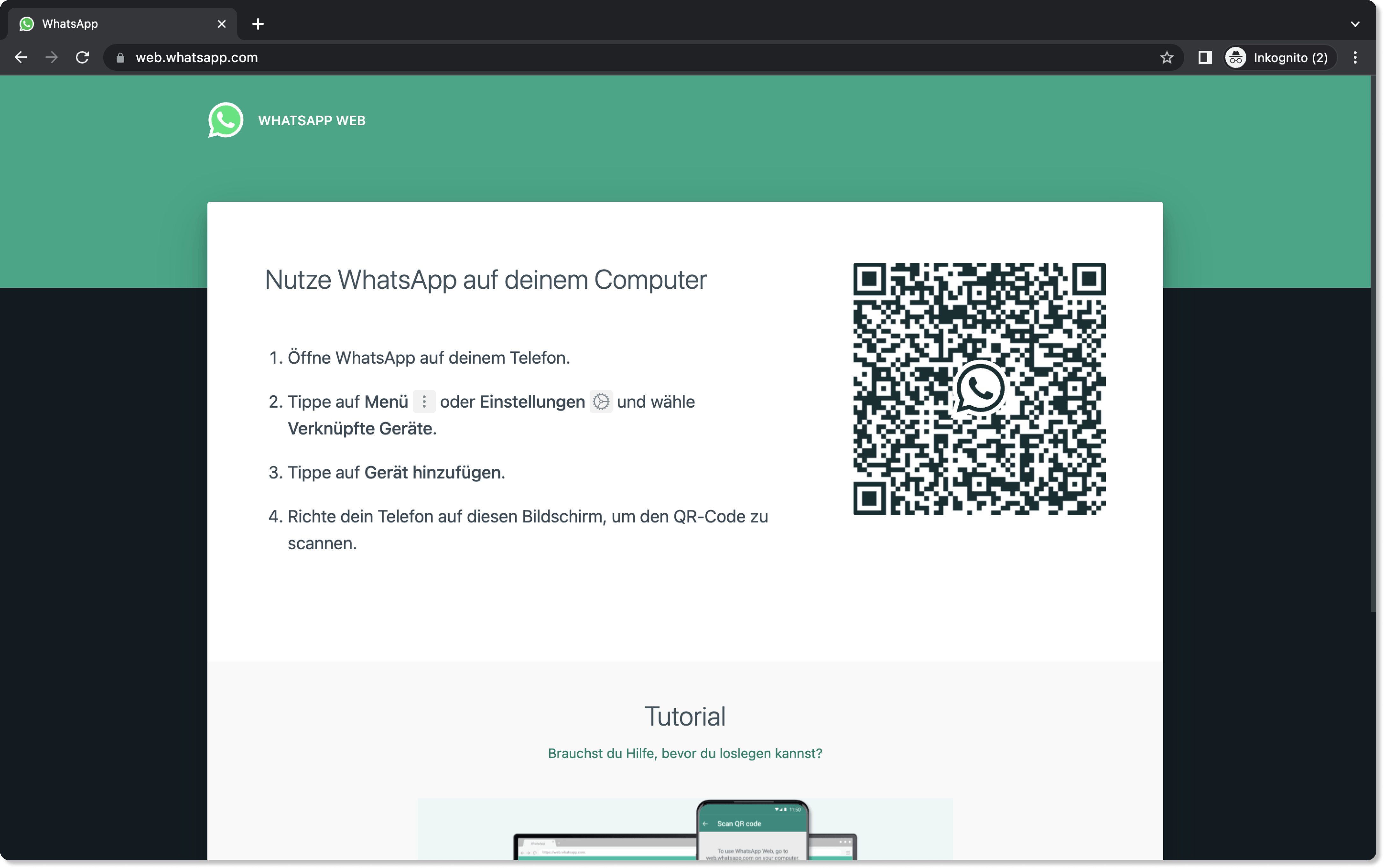 WhatsApp Business  & Desktop (Einfache Anleitung)