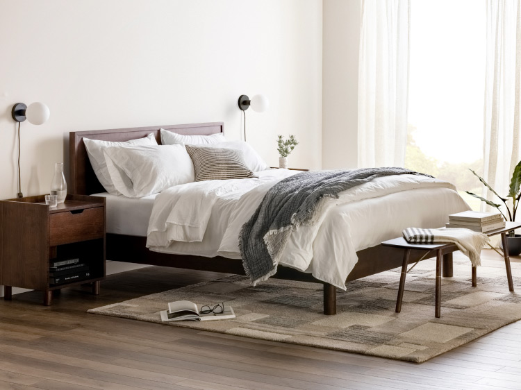 How to Make Your Bedroom Cozy Start with the bed