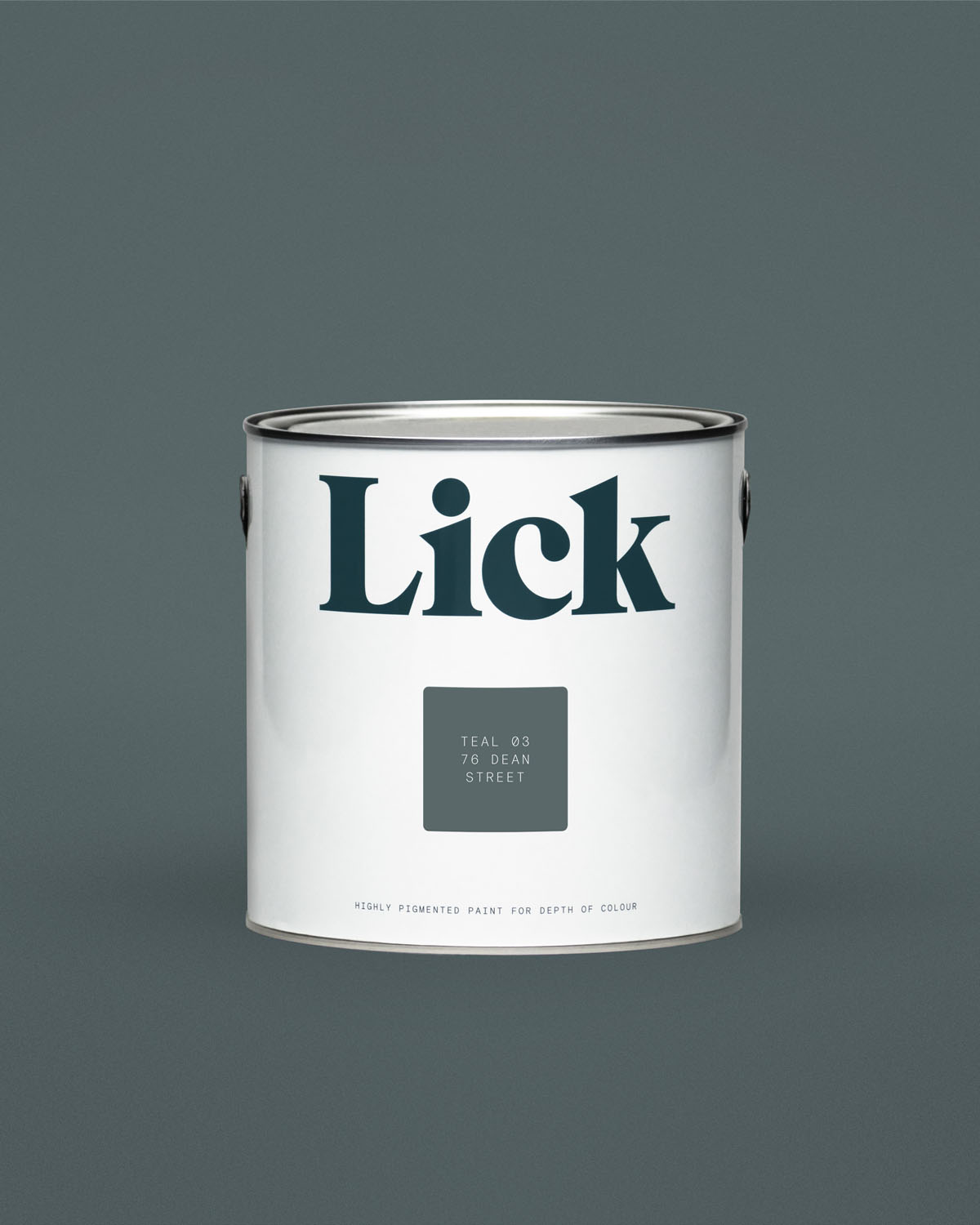 Teal 03 Dark Teal Paint Matt Emulsion Paint Lick