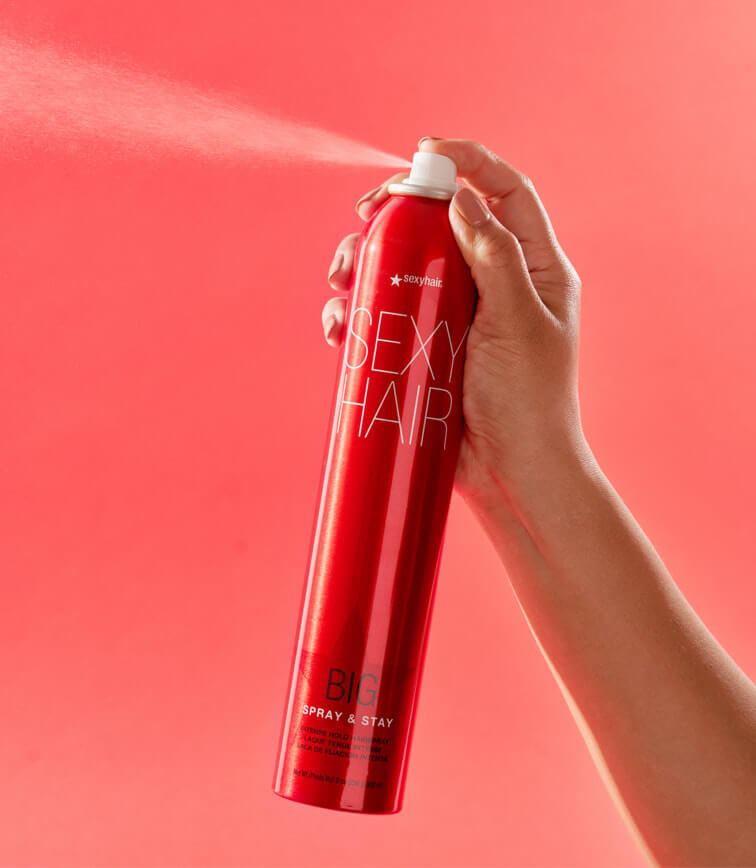Sexy Hair Big Spray & Stay Intense Hold Hairspray 300ml Shop at Hairhouse