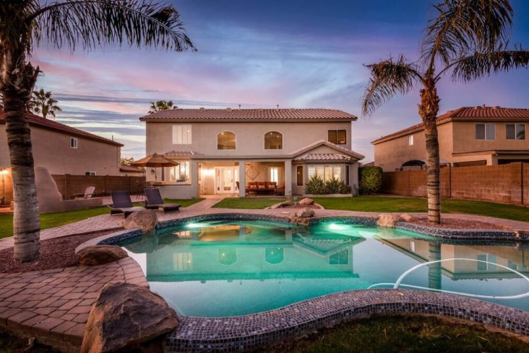 Vacation rentals Gilbert AZ Top Villas