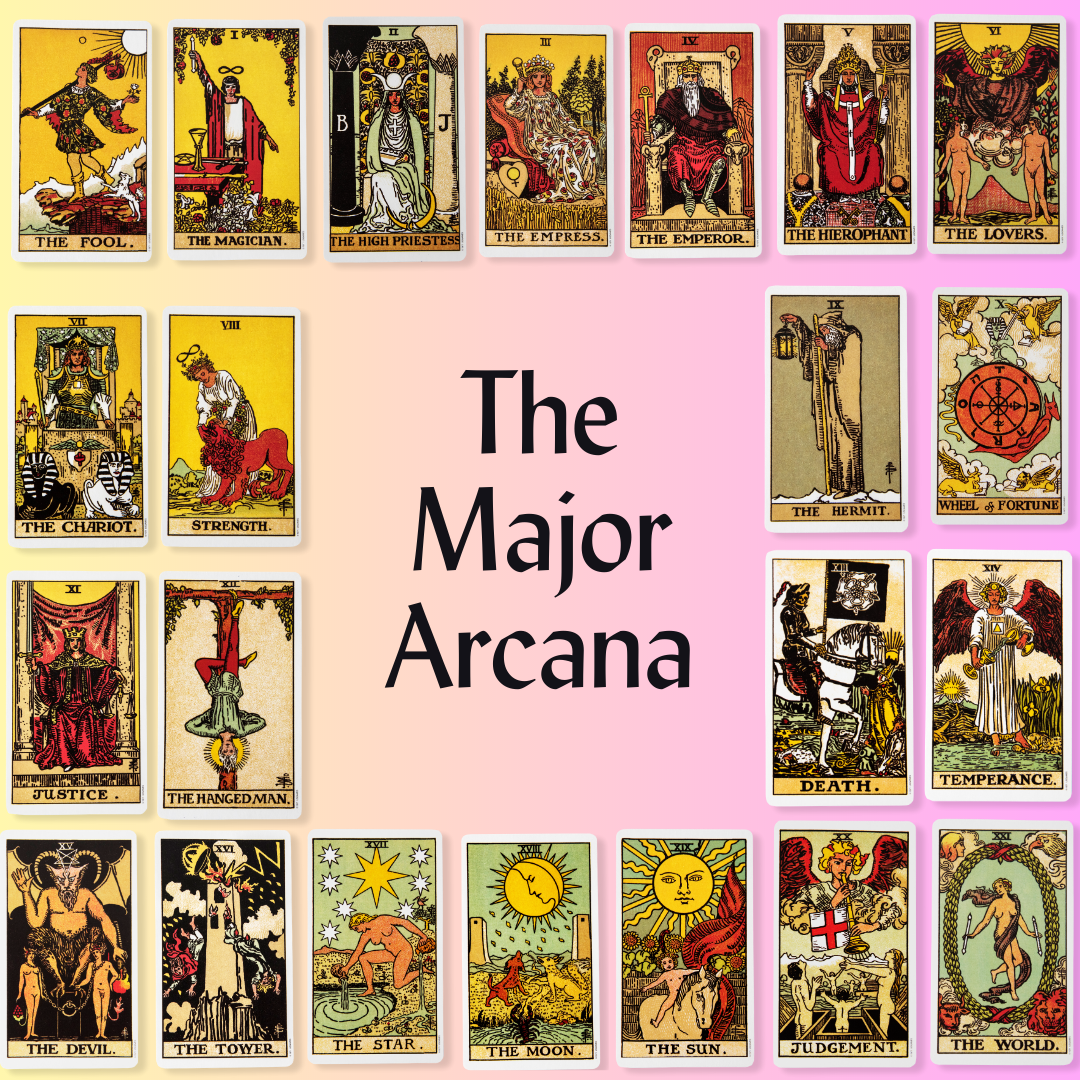 Major Arcana Tarot Cards A Journey with the Fool The Mythical Fairy Blog