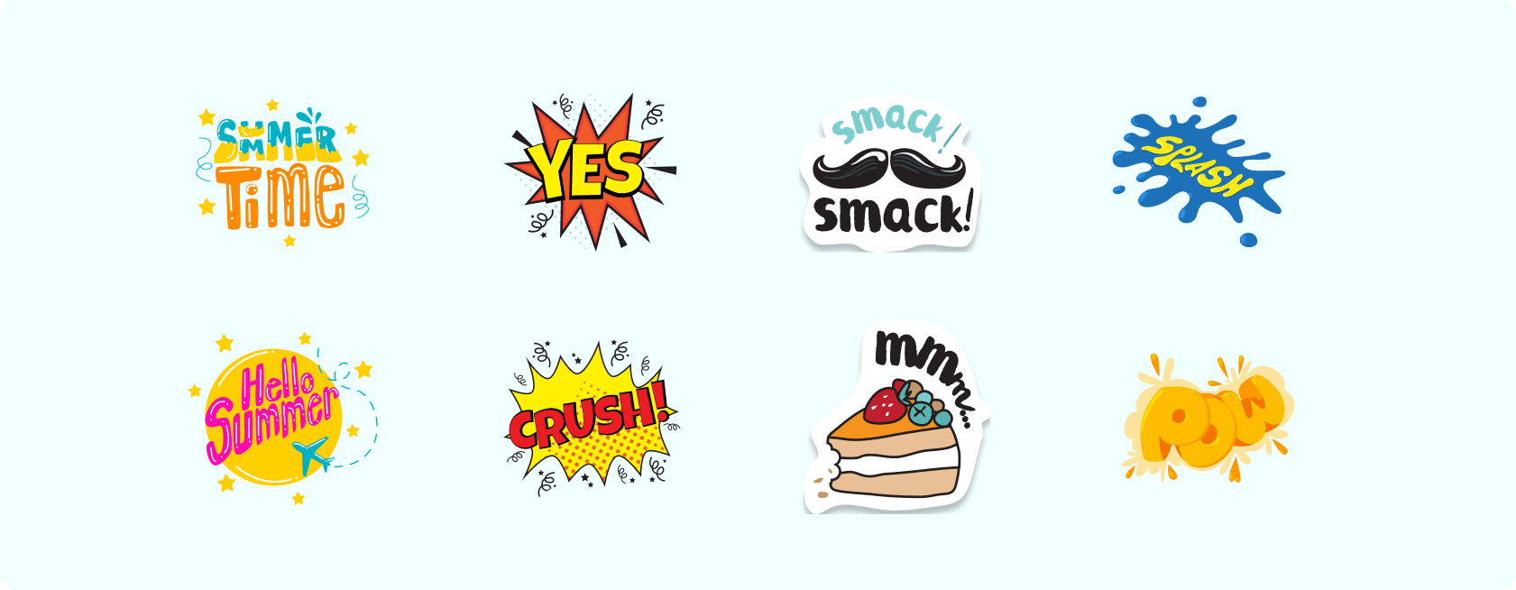 Guidelines for Stickers' design Iconfinder