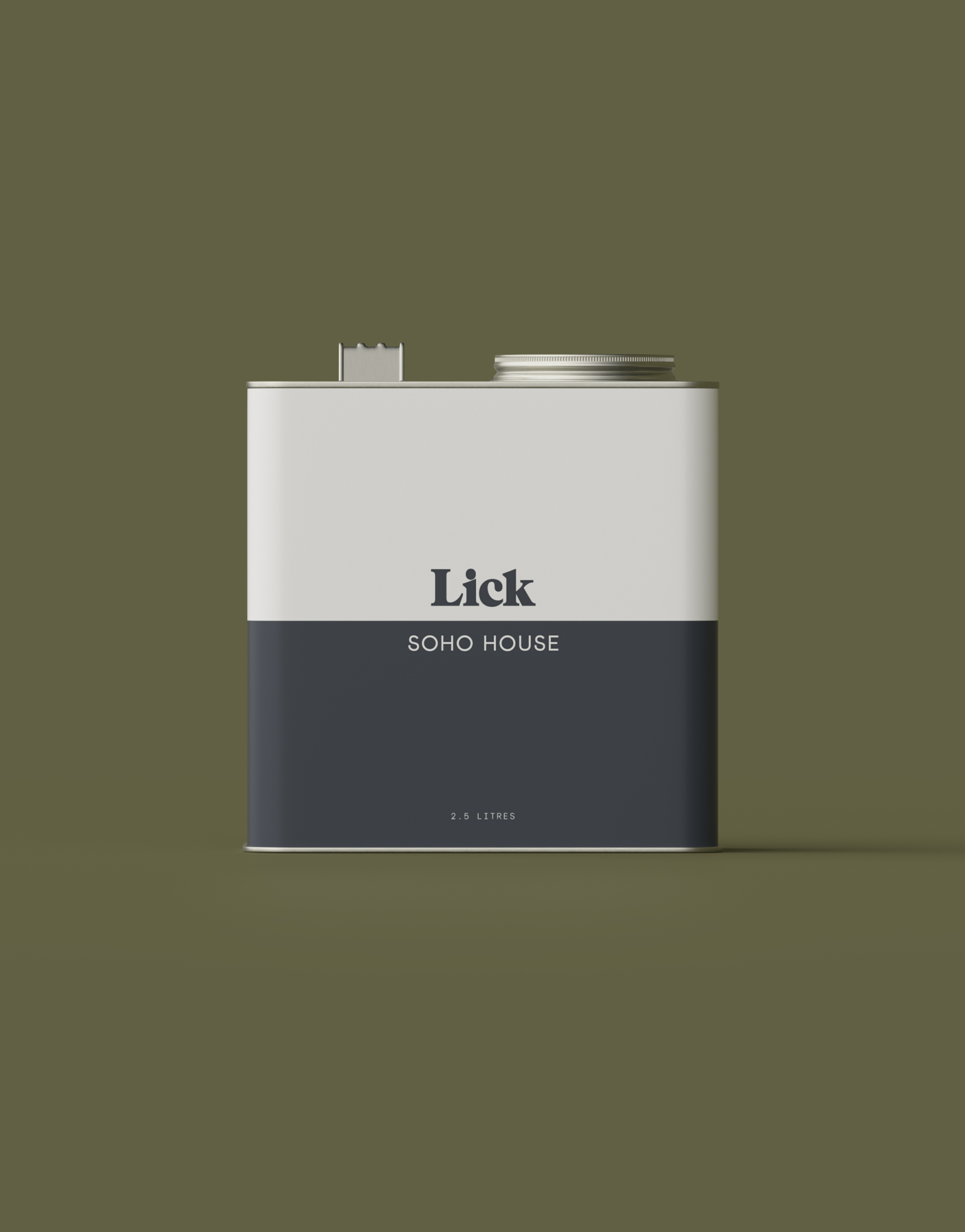 Green 05 Dusky Olive Green Paint Matt Emulsion Paint Lick